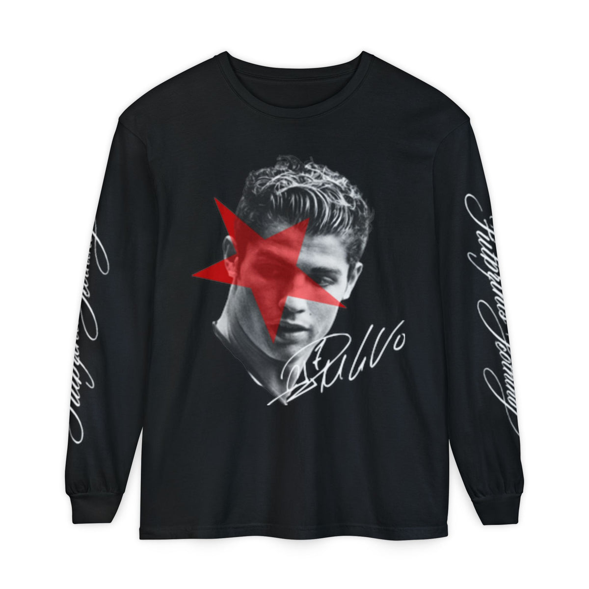 Ronaldo Signature Graphic Long Sleeve - Comes in Black & White Bases
