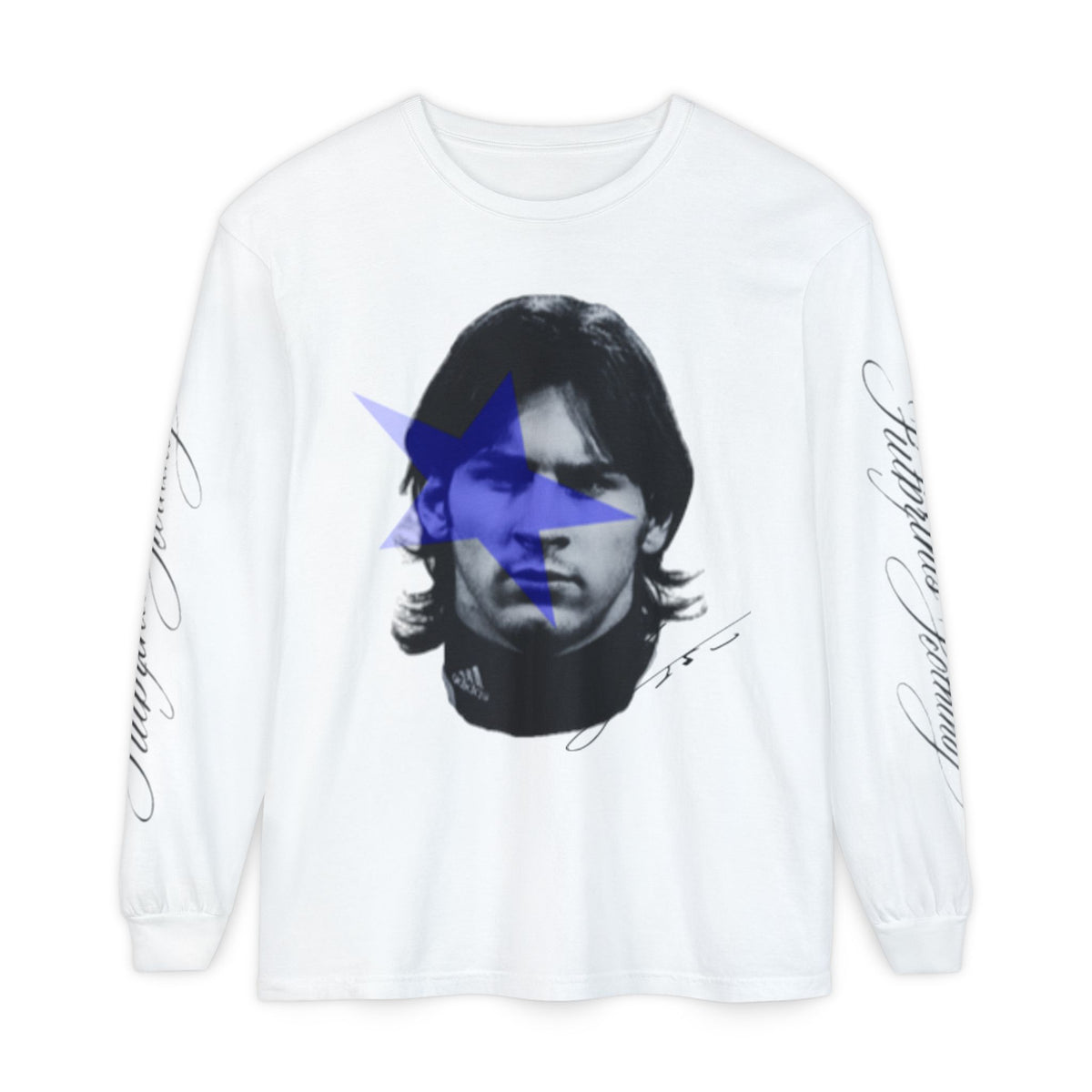 Messi Signature Graphic Long Sleeve - Comes in Black & White Bases