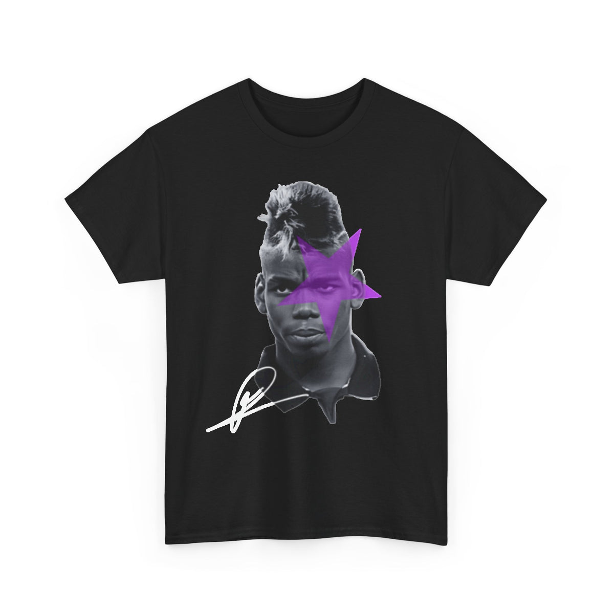 Pogba Signature Graphic Tee - Comes in Black & White Bases