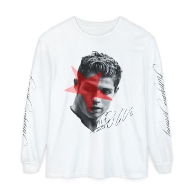 Ronaldo Signature Graphic Long Sleeve - Comes in Black & White Bases