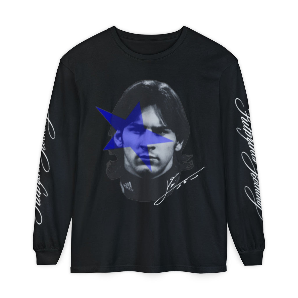 Messi Signature Graphic Long Sleeve - Comes in Black & White Bases
