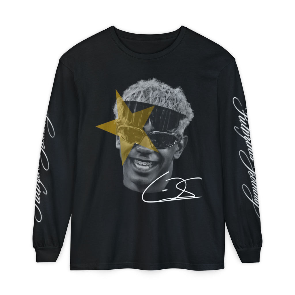 Lamine Yamal Signature Graphic Long Sleeve- Comes in Black & White bases