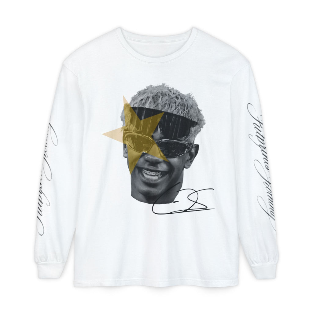 Lamine Yamal Signature Graphic Long Sleeve- Comes in Black & White bases