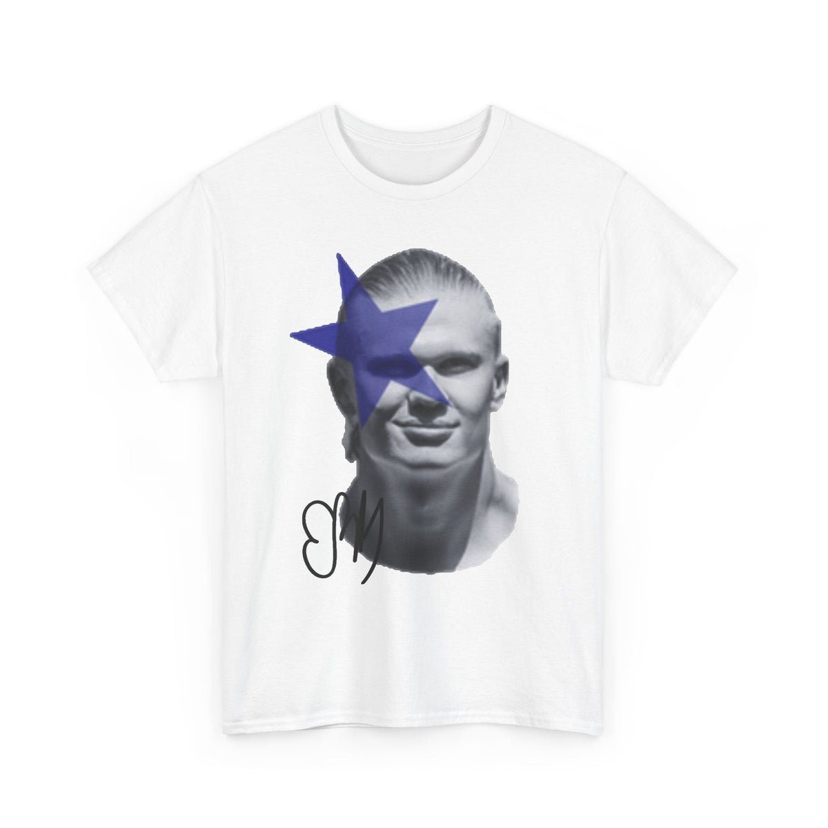 Erling Haaland Signature Graphic Tee - Comes in Black & White Bases