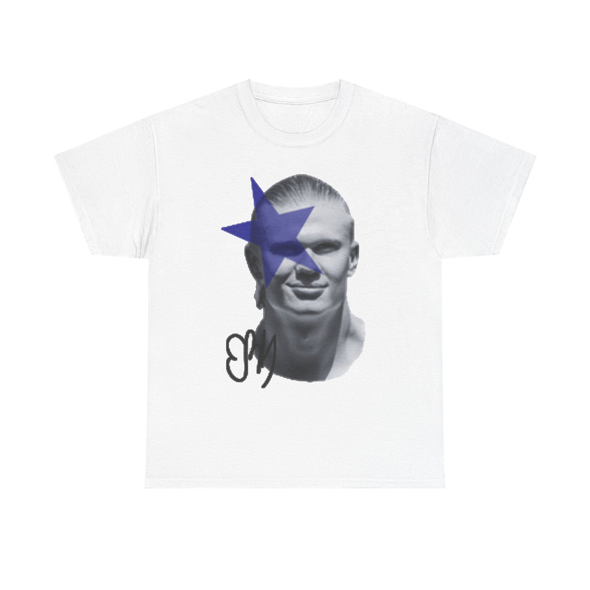 Erling Haaland Signature Graphic Tee - Comes in Black & White Bases