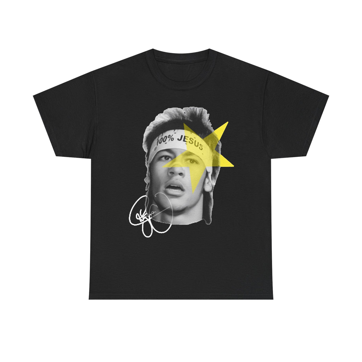 100% Jesus Neymar Signature Graphic T-Shirt - Comes in Black & White Bases